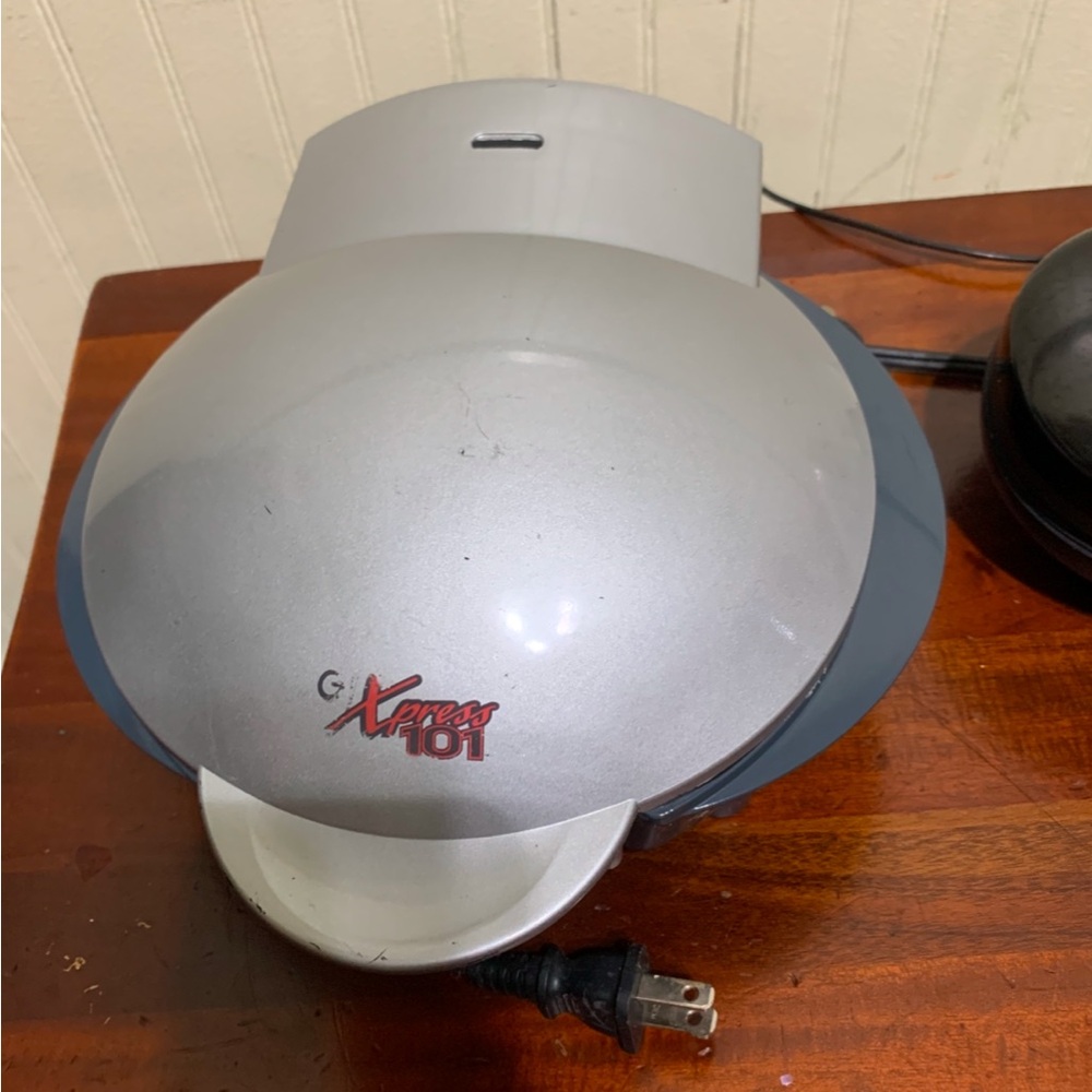 Silver Electric Grill